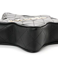 CHANEL Lambskin Quilted Walk of Fame Star Bag "Black" - Bagistaofficial