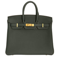 Hermes Birkin Togo Sellier Vert Green Leather