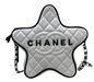 CHANEL Satin Quilted Walk of Fame Star Bag 