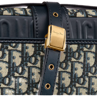 Dior 30 Montaigne bag Oblique Jacquard "Blue" - Bagistaofficial