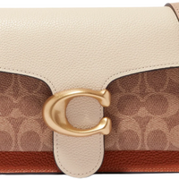 COACH Tabby 26 Shoulder Bag in Signature Canvas & Leather "Brown" - Bagistaofficial
