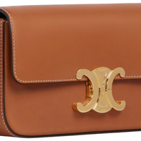 CELINE Shoulder Bag Claude In Natural Calfskin "Tan" - Bagistaofficial