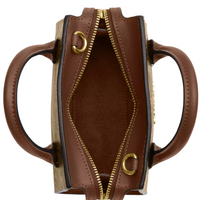 COACH Andrea Mini Carryall In Signature Canvas "Khaki" - Bagistaofficial