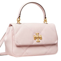 Tory Burch Kira diamond quilt-top handle "Rose Salt" - Bagistaofficial