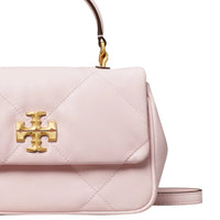Tory Burch Kira diamond quilt-top handle "Rose Salt" - Bagistaofficial