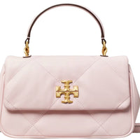 Tory Burch Kira diamond quilt-top handle "Rose Salt" - Bagistaofficial