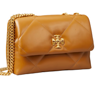 Tory Burch Kira quilted shoulder bag "Tan" - Bagistaofficial