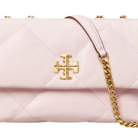 Tory Burch Kira quilted shoulder bag "Rose Salt" - Bagistaofficial